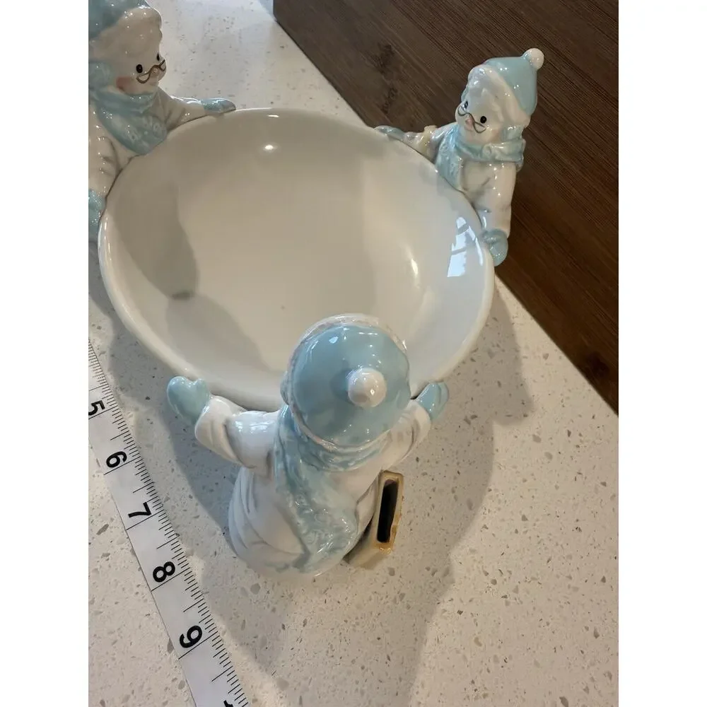 Avon Snow lady‎ Candy Dish First Edition 2002